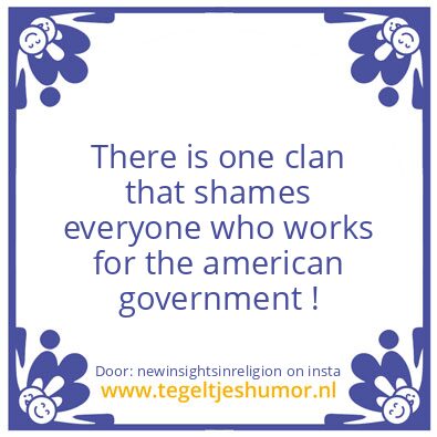 Tegeltje: Shaming everyone ..