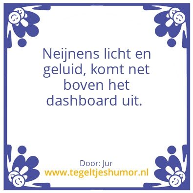 Tegeltje: Sillie