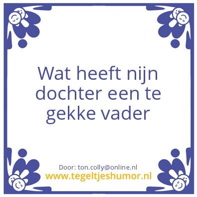 Tegeltje: Ton