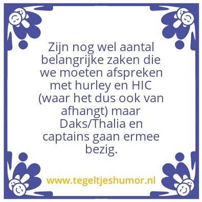 Tegeltje: Rein