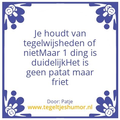 Tegeltje: GS