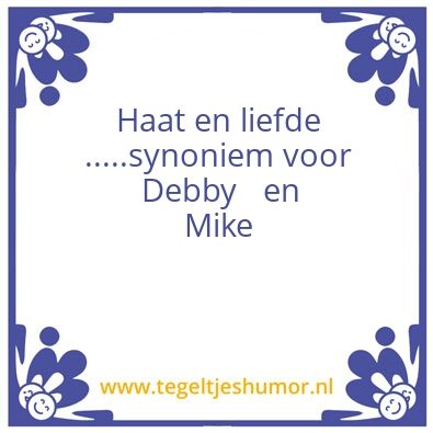 Tegeltje: True love