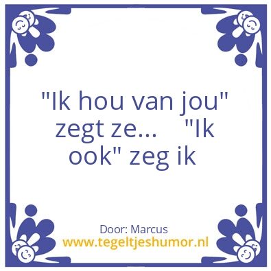 Tegeltje: Houden van