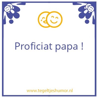Tegeltje: Daddy