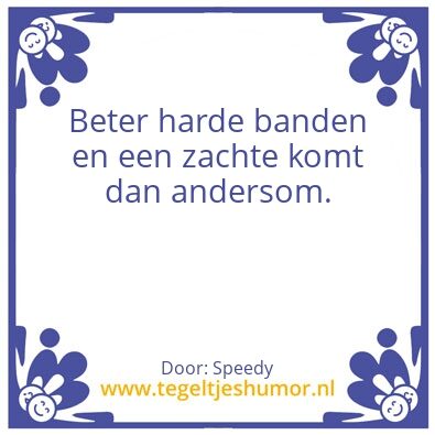 Tegeltje: Fietswijsheid