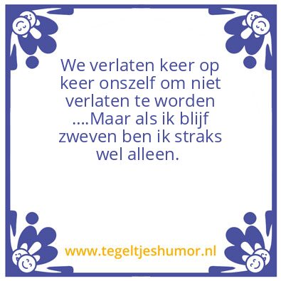 Tegeltje: Karma