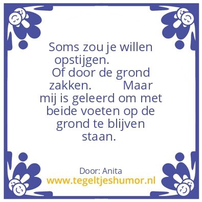 Tegeltje: Realistisch