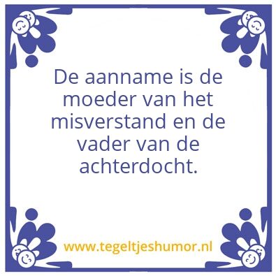 Tegeltje: tegel