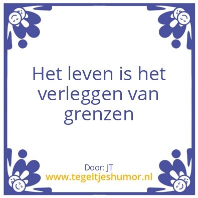 Tegeltje: Leven