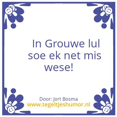 Tegeltje: Jowt