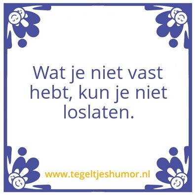 Tegeltje: Let it go