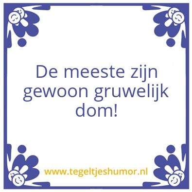 Tegeltje: Gossimijne