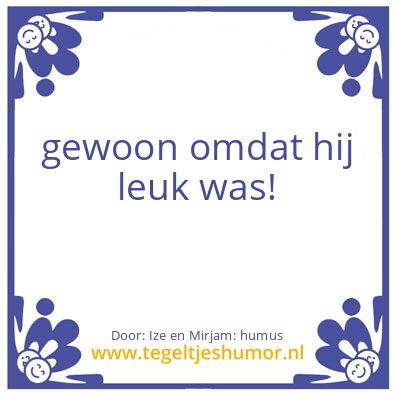 Tegeltje: kaart kiezen