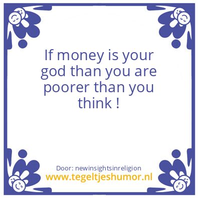 Tegeltje: poor