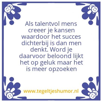 Tegeltje: Chris, 2017