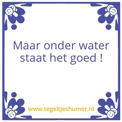 Tegeltje: .