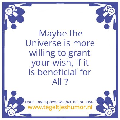 Tegeltje: The Universe