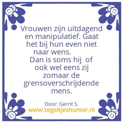 Tegeltje: Ik ben Gerrit.