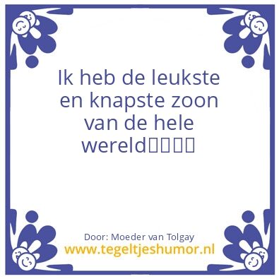 Tegeltje: Tolgay