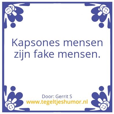 Tegeltje: Ik ben Gerrit