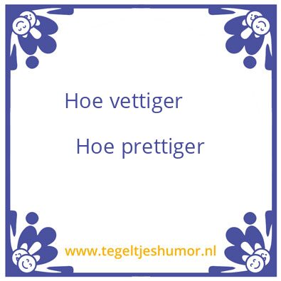 Tegeltje: Frituur