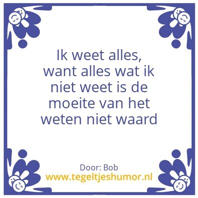Tegeltje: Bob
