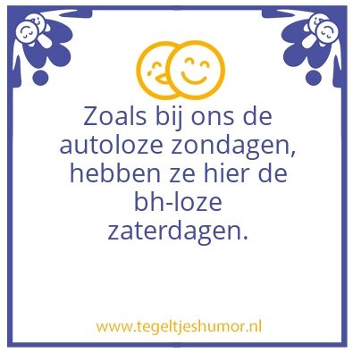 Tegeltje: Quote van de dag