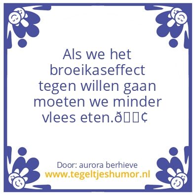 Tegeltje: wist je dat…