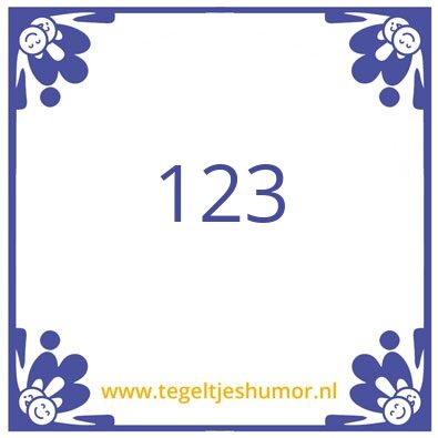 Tegeltje: Pieter