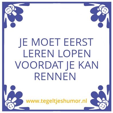 Tegeltje: Humor