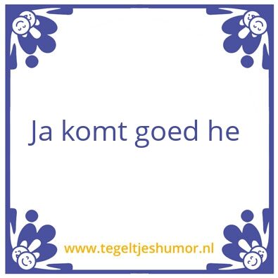 Tegeltje: B