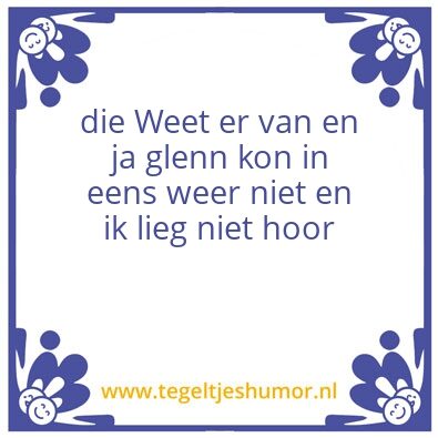 Tegeltje: Liede is