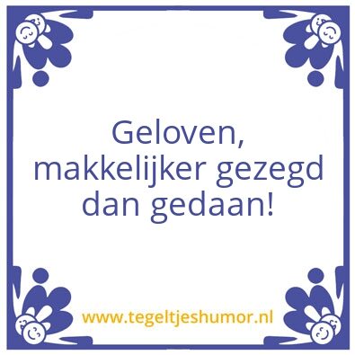 Tegeltje: Bemoediging voor Esther