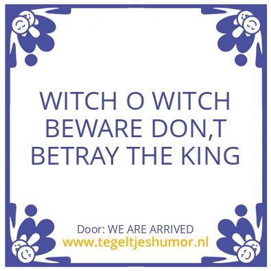 Tegeltje: AL IS WELL