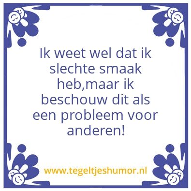 Tegeltje: Hoek