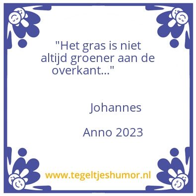 Tegeltje: .