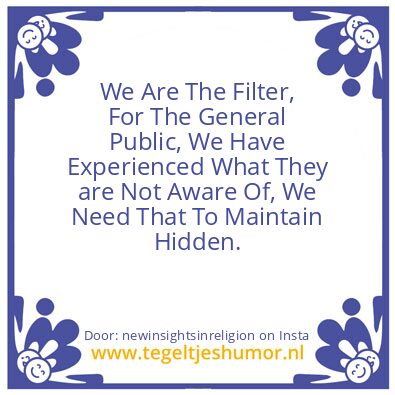 Tegeltje: This Is Your Calling Too.