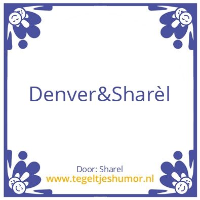 Tegeltje: D&S