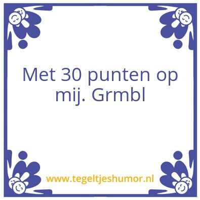Tegeltje: gmrbl