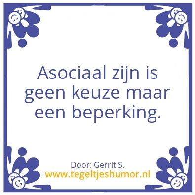 Tegeltje: Ik ben Gerrit.