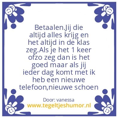 Tegeltje: tevreden met wat we hebben #12