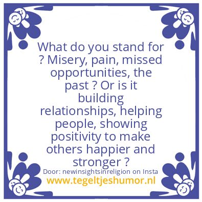 Tegeltje: If Negative Is Your Narrative