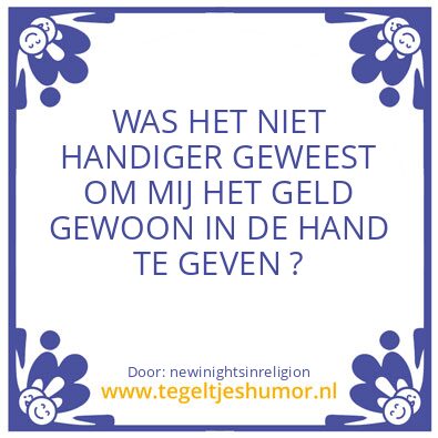 Tegeltje: Living in the moment