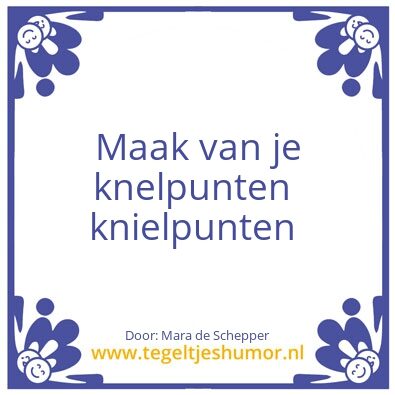 Tegeltje: School