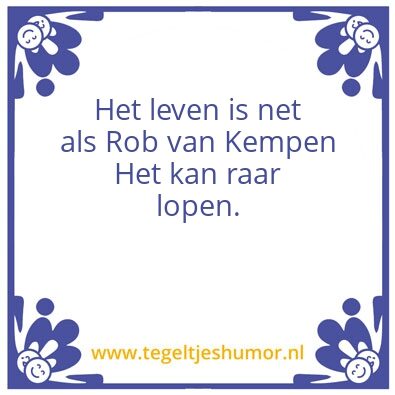 Tegeltje: Rvk