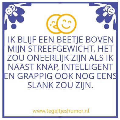 Tegeltje: test