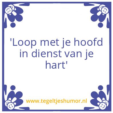 Tegeltje: De Marathon