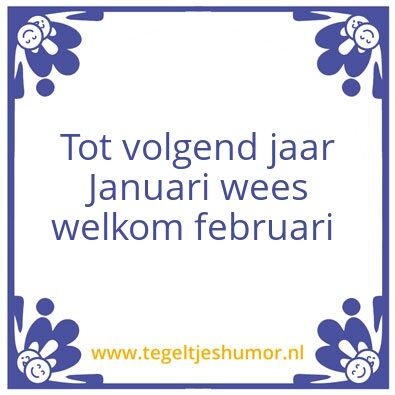 Tegeltje: !