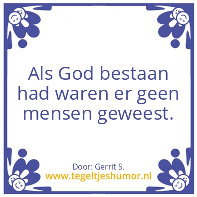 Tegeltje: Ik ben Gerrit.