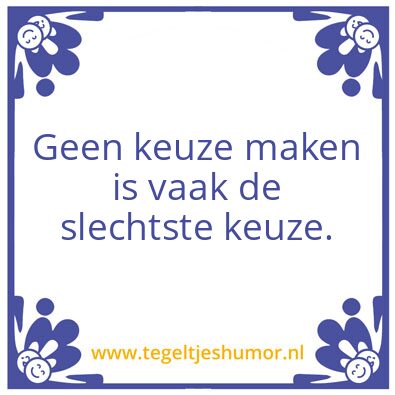 Tegeltje: Wijsheid